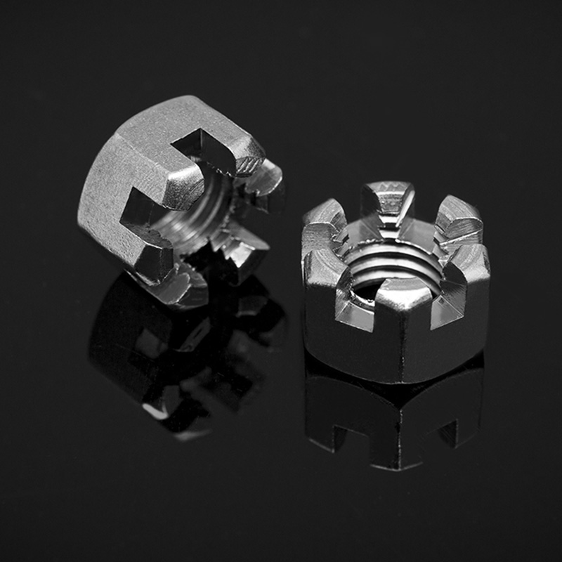 DIN 439 hindi kinakalawang na asero chamfered hexagon manipis na mani DIN 439 hindi kinakalawang na asero chamfered hexagon manipis na mani