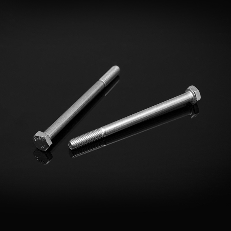 Din931 hindi kinakalawang na asero hexagon head bolts bahagyang sinulid