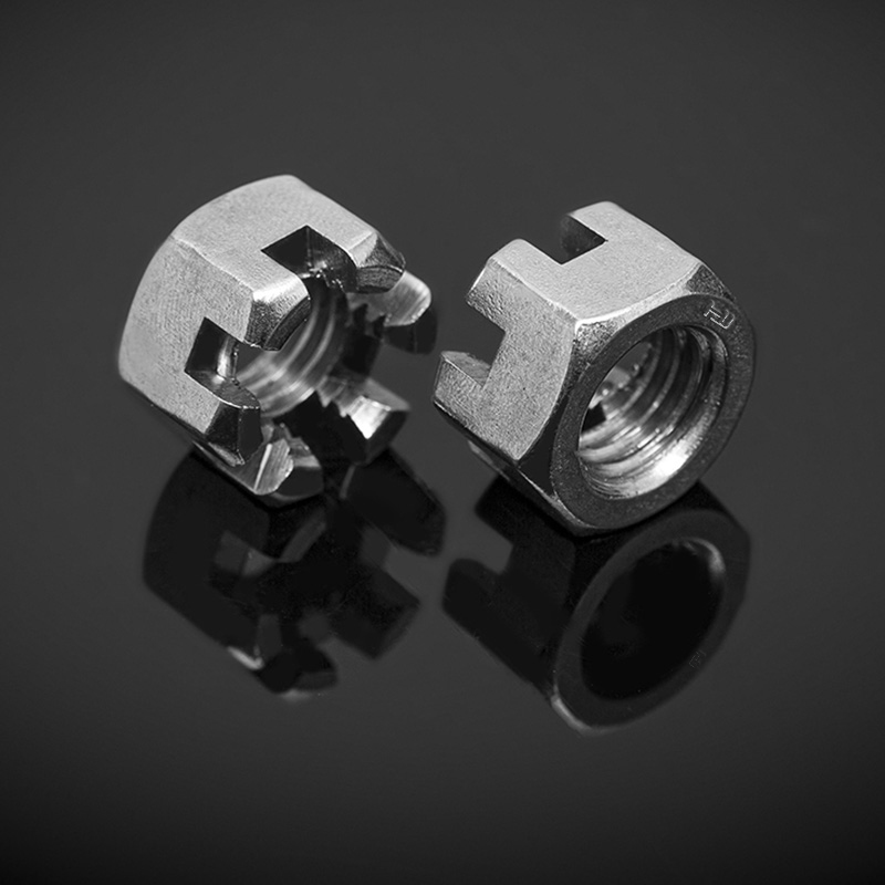 DIN 439 hindi kinakalawang na asero chamfered hexagon manipis na mani